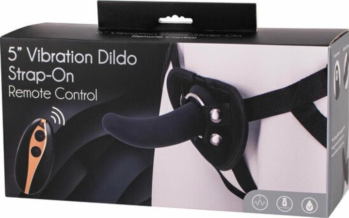 Productafbeelding Seven Creations Vibrerende Dildo Strap-On 5inch