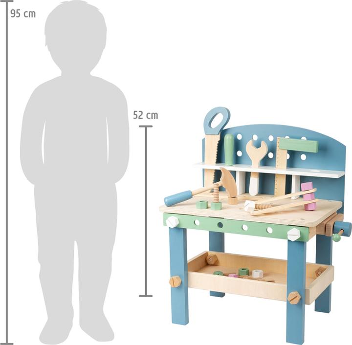 Produktbild small foot Werkbank kompakt "Nordic"