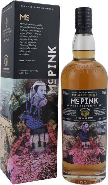 Produktbild House of McCallum Mc Pink (Blended Whisky, Scotch Whisky, 1 x 70 cl)