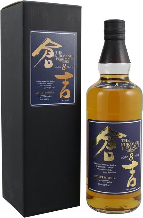 Immagine prodotto Kurayoshi 8 anni (Single Malt, Whisky giapponese, 1 x 70 cl)