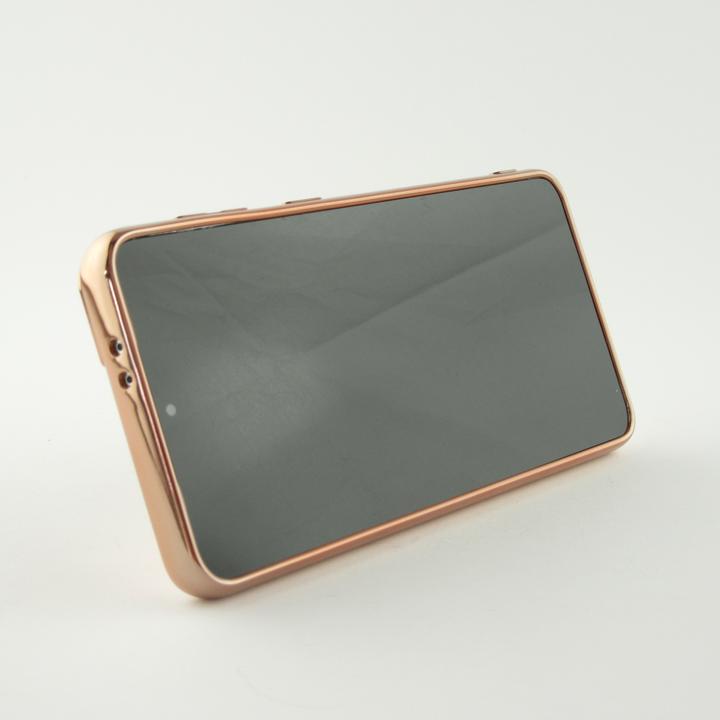 Produktbild PhoneLook Hülle Gummi Bronze mit Ring (Samsung Galaxy S21 5G)
