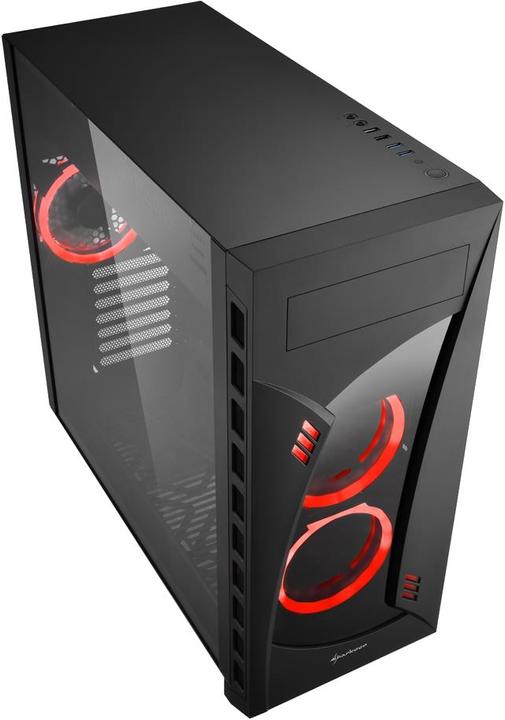 Image du produit Sharkoon Rouge requin de nuit (ATX, E-ATX)