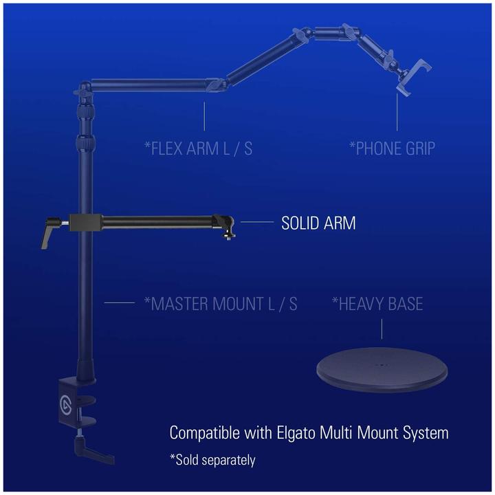 Image du produit Elgato Bras massif à montage multiple (Accessoires vidéo divers)