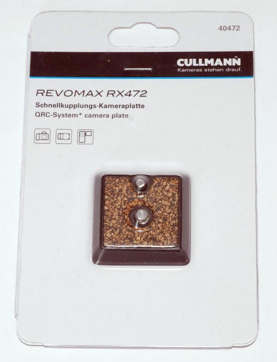 Productafbeelding Cullmann Revomax RX472 (Statief snelkoppelingsplaat)