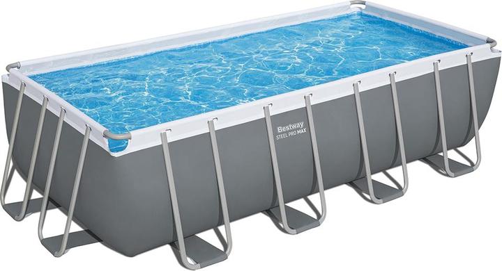 Actual product image Bestway Steel Pro MAX Frame Pool Komplet t-Set (488 x 244 x 122 cm)