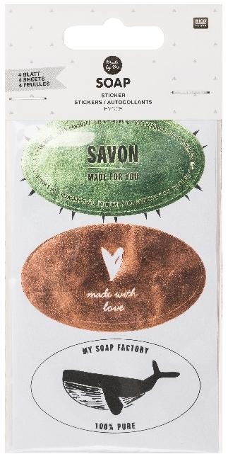 Image du produit Rico Design Autocollants pour savon "Hygge