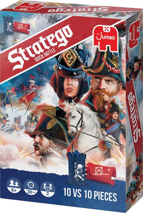 Actual product image Jumbo Stratego Quick Battle NEW, d/f/i (German, French, Italian)