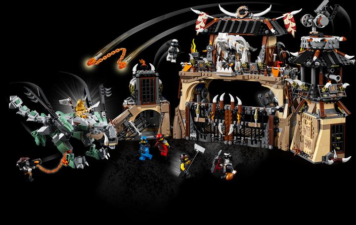 Actual product image LEGO Dragon Pit (70655, LEGO Ninjago)