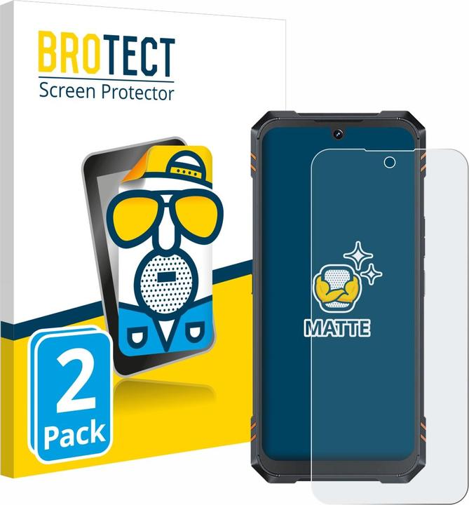 Actual product image BROTECT Protector Anti-Glare (2 Piece, Cubot King Kong Mini 2)