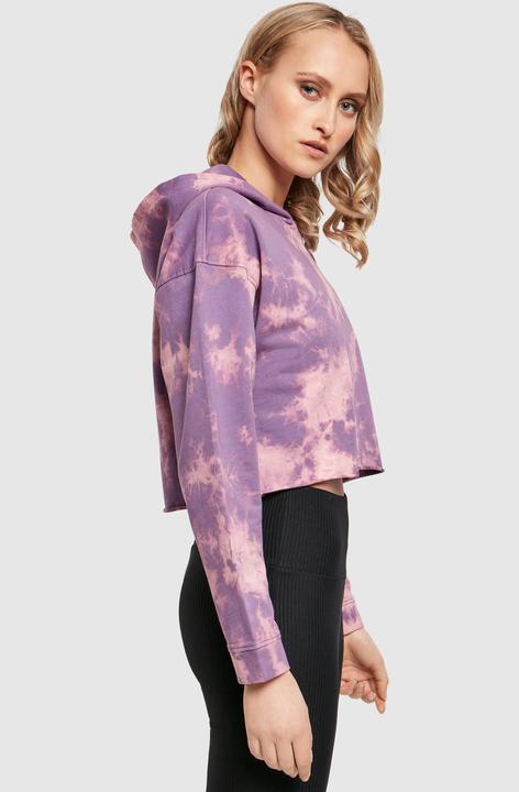 Image du produit Urban Classics Sweat à capuche femme surdimensionné court bleaché (L)