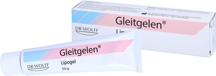 Actual product image Dr. Wolff Lubricating gels Lipogel, 50 g GEL (Intimate gel)
