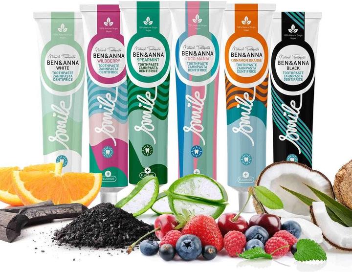 Produktbild Ben & Anna BEN&ANNA Natural Toothpaste naturalna pasta do zębów Wildberry 75ml (75 ml)