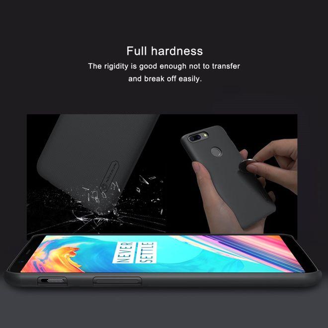 Actual product image Nillkin Super Frosted Shield Series (OnePlus 5T)