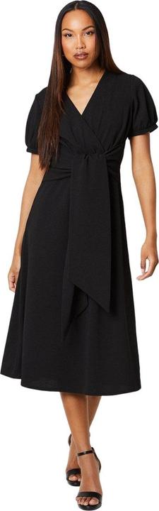 Debenhams Womens/Ladies Textured Jersey Belt Midi Dress (38 D)