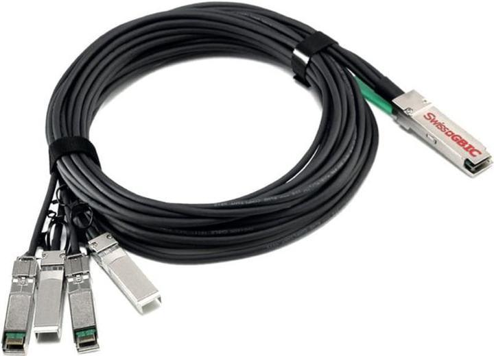 Actual product image SwissGBIC DAC Breakout 100Gb Passive 5m 720-071265