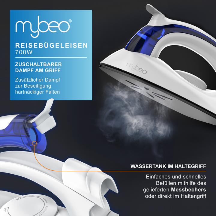 Image du produit Mybeo Fers à repasser de voyage (700 W)