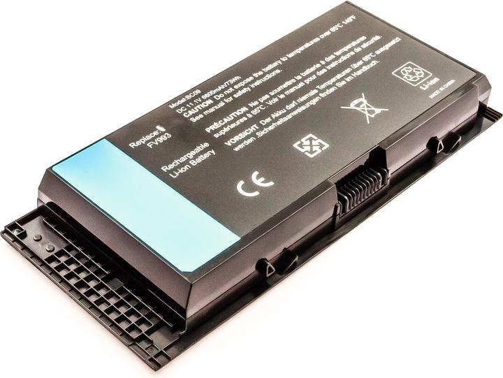 Produktbild AGI Akku kompatibel mit Dell Precision M6800 (6600 mAh)