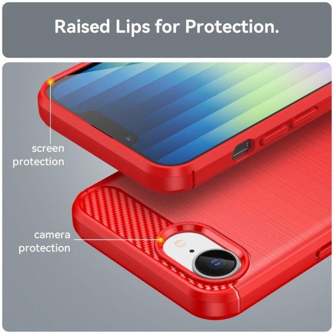 Image du produit MU Style Carbon Fiber TPU Softcase Series (Apple iPhone 16e)