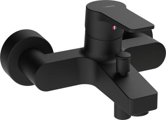 Actual product image Hansa Hansatwist bath and shower mixer, with safety device, projection: 162 mm, 0974218