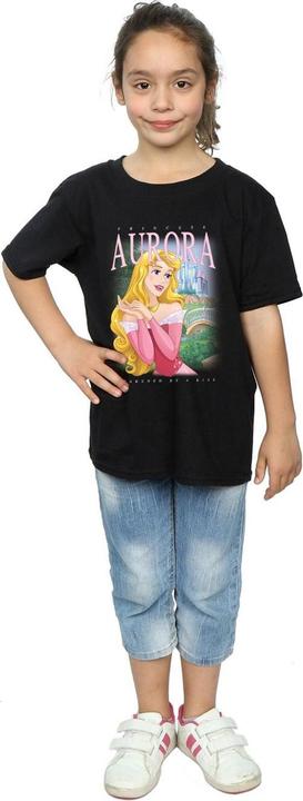 Immagine prodotto Disney Interactive Studios Maglietta da ragazza Aurora Montage in cotone (140, 146)