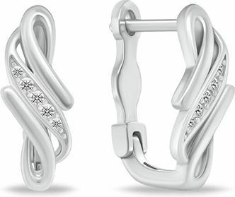 Immagine prodotto Brilio Argento - Incantevoli orecchini in argento con zirconi PE068