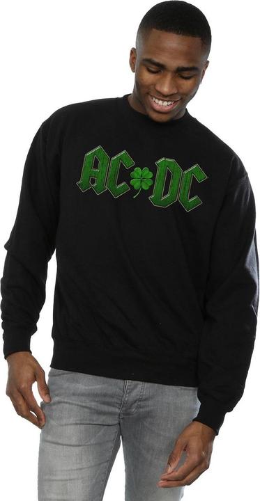 Produktbild AC/DC Sweatshirt mit KleeblattLogo aus Baumwolle (4XL)
