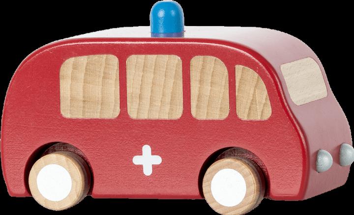 Produktbild Maileg Feuerwehrauto aus Holz - Aufziehauto