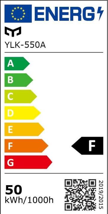 Energy Label Yeelight Ceiling light C2001 LED 550, Ø 55.5 cm (4000 lm)