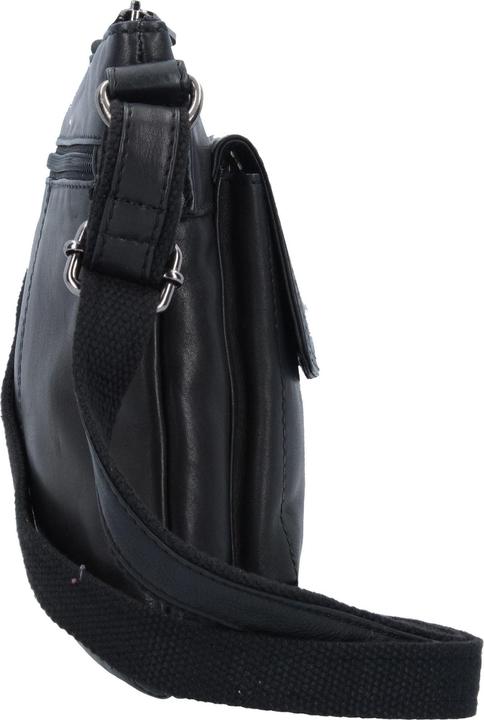 Produktbild Greenland Nature Black Nappa Umhängetasche Leder 21 cm