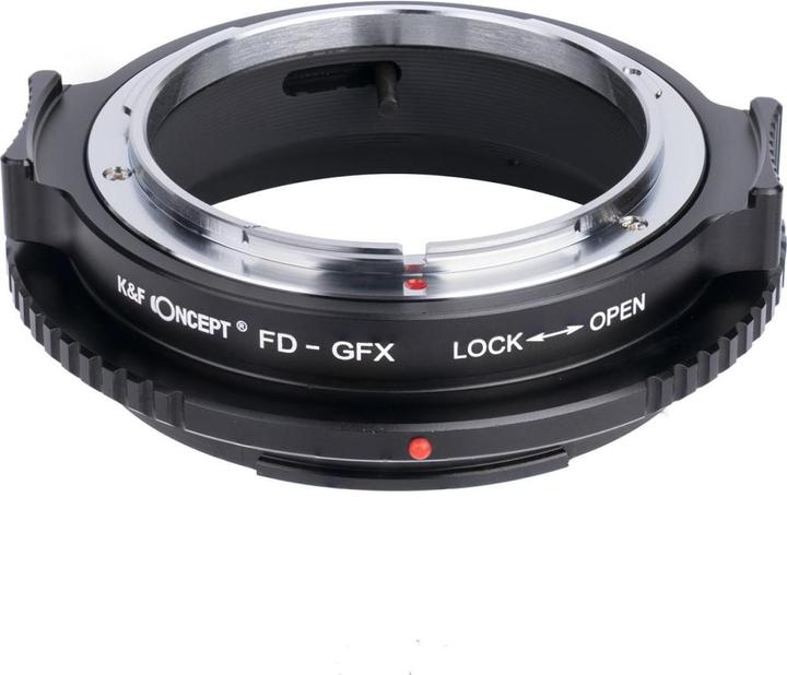 Actual product image K&F Concept High Precision Lens Adapter Mount, FD-GFX, IV PRO