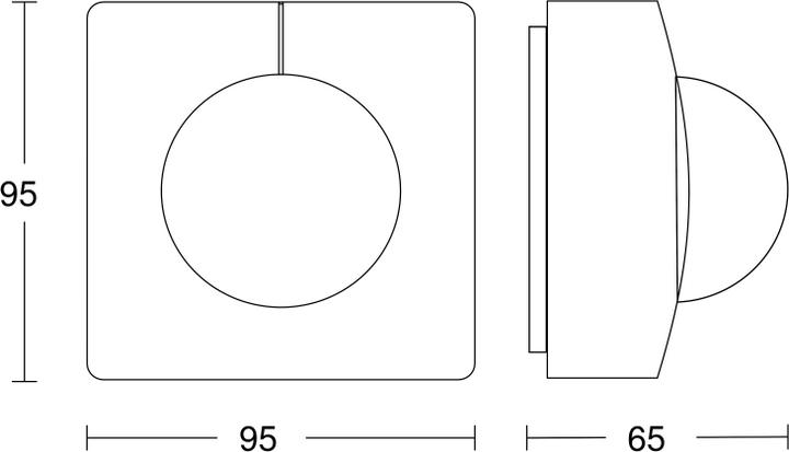 Produktbild Steinel Infrarotsensor IS 345 MX DALI (15 m)