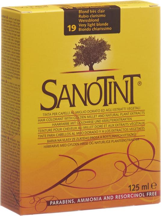 Sanotint Haarfarbe 19 weissblond (Weissblond)