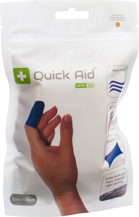 Quick Aid Pflaster 6x100cm Latexfrei Hautfarbe (1 x)