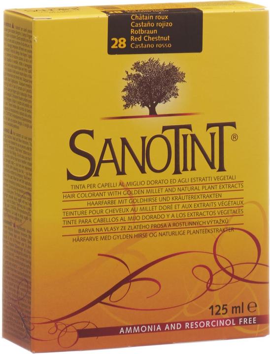 Sanotint Haarfarbe 28 rotbraun (Rotbraun)