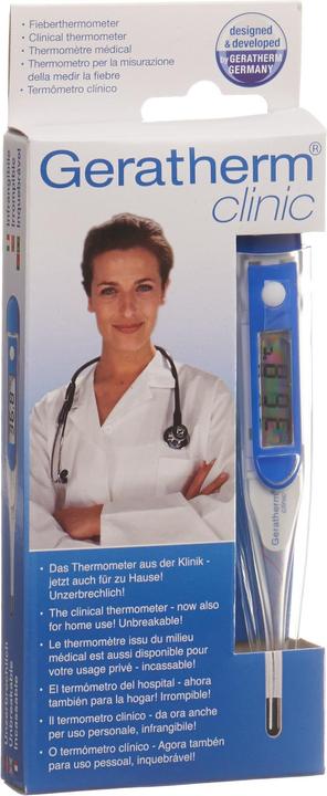 Geratherm clinic Fieberthermometer digital digital (Achselhöhle, Mund, Rektal)