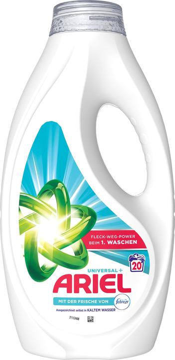 Produktbild Ariel Mit der Frische von Febreze (20 Waschgänge, Flüssig)