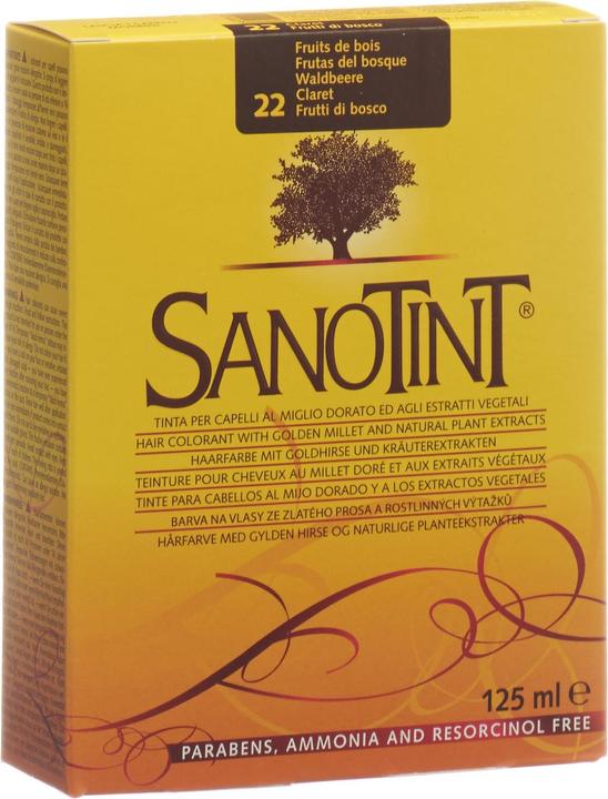 Actual product image Sanotint Hair color 22 forest berry (Wild berry)