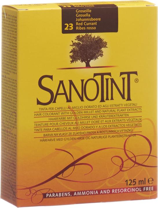 Actual product image Sanotint Hair color 23 red currant (Currant)