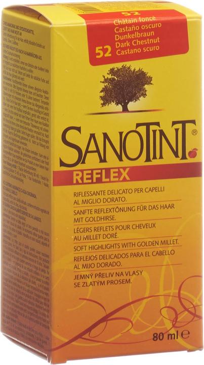 Actual product image Sanotint Hair tint 52 dark brown (Dark brown)