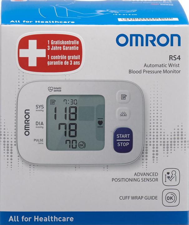 Produktbild Omron RS4 (Blutdruckmessgerät Handgelenk)