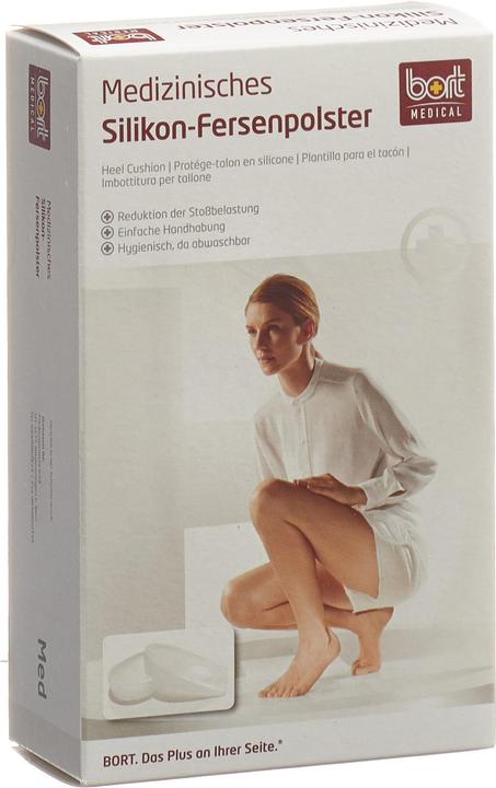Produktbild Bort Medical Silikon Fersenpolster L -46 (Sohlen, 364 ml)