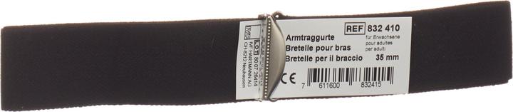 Actual product image IVF Hartmann Arm strap for adults 185cmx35mm black Schaffhauser