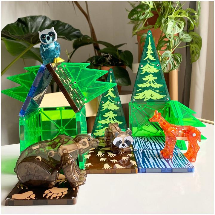 Produktbild Magna-Tiles Wald-Tiere Set