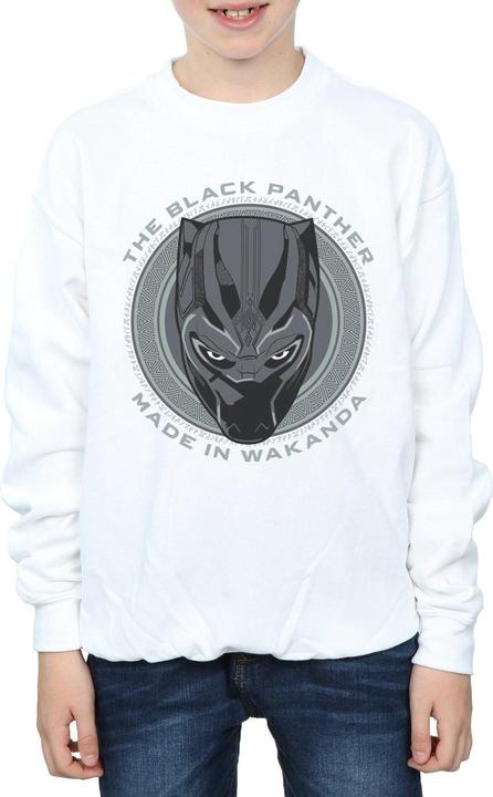 Immagine prodotto Black Panther Made in Wakanda Felpa Ragazzi (152, 158)