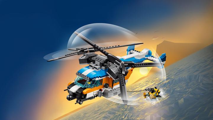 Actual product image LEGO Double rotor helicopter (31096, LEGO Creator 3-in-1)
