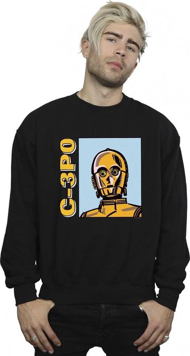 Immagine prodotto Star Wars C3PO Line Art Felpa Uomo (XXL)
