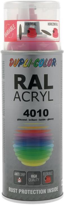 Image du produit Dupli-Color Peinture acrylique brillant RAL 4010 telemagenta (Bleu magenta, 0.40 l)