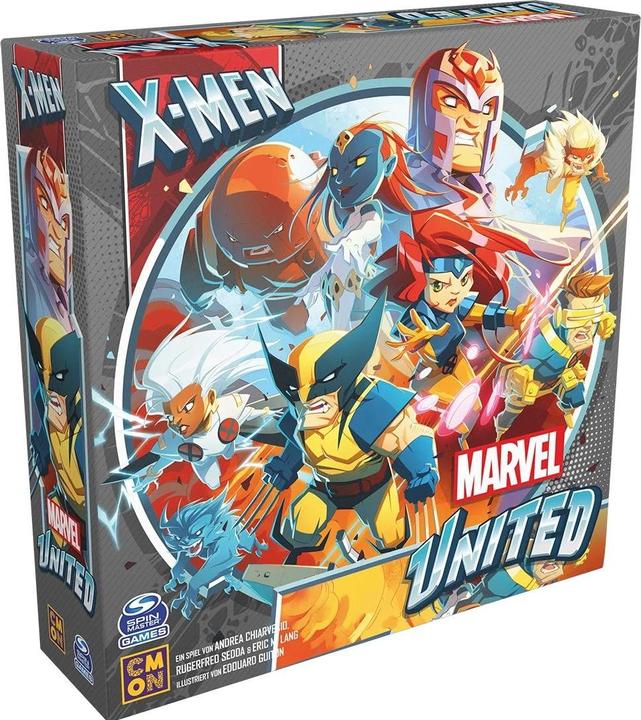 Actual product image Cmon CMND1305 - Marvel United: X-Men, board game, for 1-5 players, from 10 years (DE edition) (German)