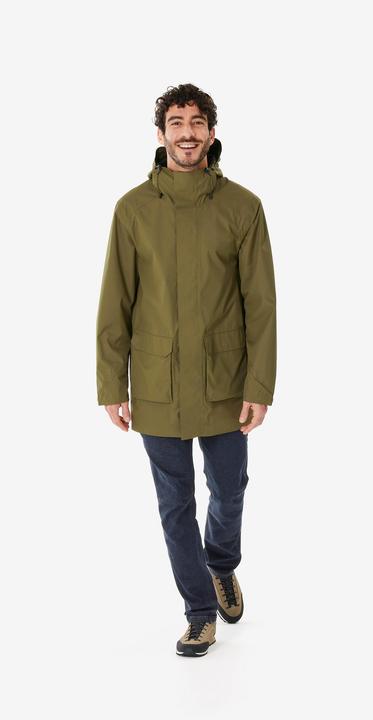 Image du produit Quechua Veste longue de randonnée homme, NH500 olive (4XL)