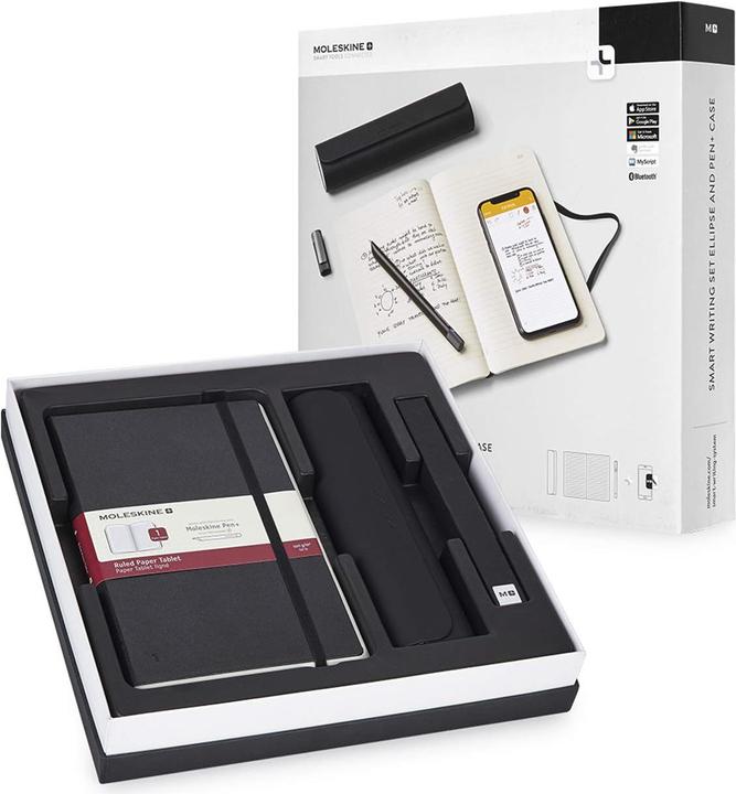 Actual product image Moleskine Smart Writing Set Ellipse + Case (A5, Lined, Hardcover)